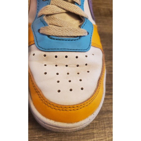 Nike Court Borough Low Recraft GS Sneakers Youth Size 4Y Multicolor